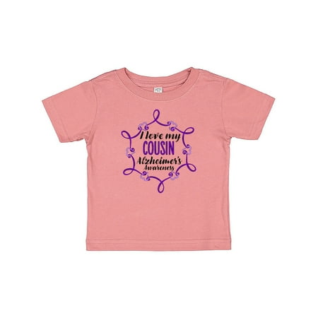 Inktastic I Love My Cousin Alzheimer s Awareness with Purple Hearts Gift Baby Boy or Baby Girl T-Shirt
Inktastic I Love My Cousin Alzheimer s Awareness with Purple Hearts Gift Baby Boy or Baby Girl T-Shirt