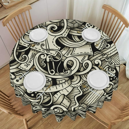 Tablecloth Flower Background Table Cloth For Circular Tables Waterproof Resistant Picnic Table Covers For Kitchen Dining/Party
Tablecloth Flower Background Table Cloth For Circular Tables Waterproof Resistant Picnic Table Covers For Kitchen Dining/Party