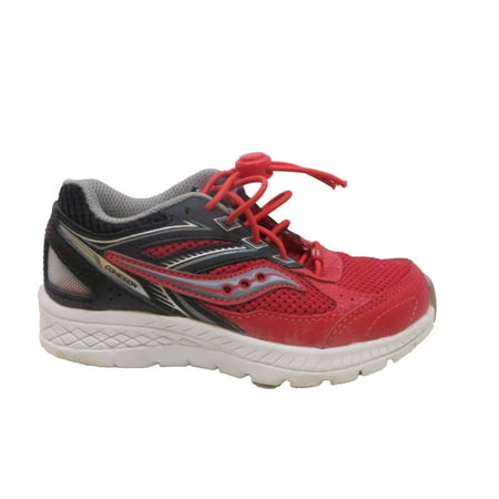 Pre-owned Saucony Boys Red | Black Sneakers size: 10.5 Wide