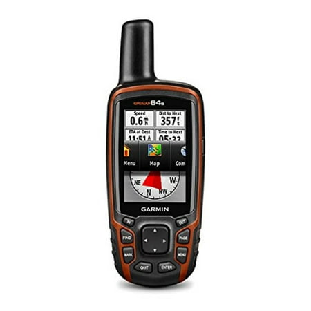 garmin gpsmap 64s worldwide with high-sensitivity gps and glonass receiver