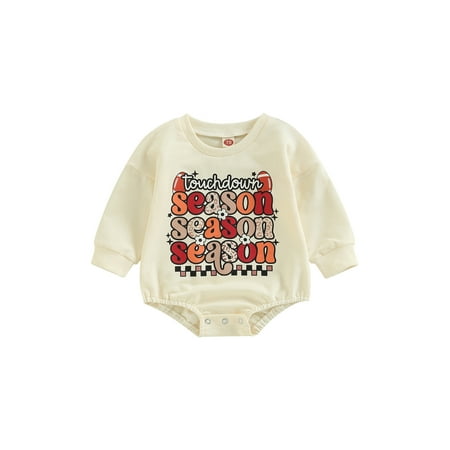 Jkerther Toddler Sister Brother Matching Clothes Rugby Letter Print Round Neck Long Sleeve Sweatshirts/ Rompers
Jkerther Toddler Sister Brother Matching Clothes Rugby Letter Print Round Neck Long Sleeve Sweatshirts/ Rompers