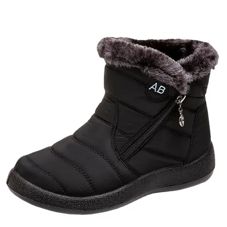 Women‘s Waterproof Side Zipper Ankle High Short Boots Winter Thermal Insulated Snow Shoes Women‘s Footwear
Women‘s Waterproof Side Zipper Ankle High Short Boots Winter Thermal Insulated Snow Shoes Women‘s Footwear
