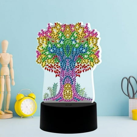 Diamond Painting LED Night Light 7 Colors Lamp DIY Painting Lamp Card Bedroom Bedside Night Lamp Home Decoration Light USB/Battery Powered
Diamond Painting LED Night Light 7 Colors Lamp DIY Painting Lamp Card Bedroom Bedside Night Lamp Home Decoration Light USB/Battery Powered