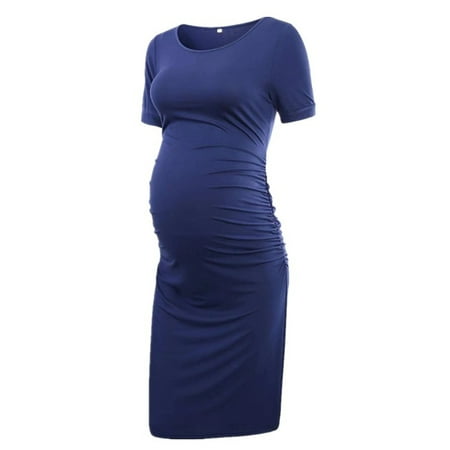 Askfv Women s Short Sleeve Maternity Dress Solid Color Ruched Pregnancy Clothes Dresses
Askfv Women s Short Sleeve Maternity Dress Solid Color Ruched Pregnancy Clothes Dresses