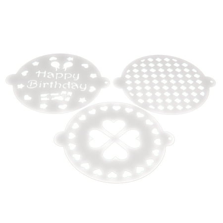3pcs Cake Decorating DIY Stencil Plastic Hollow out Molds Spray Template Kitchen Baking Tool
3pcs Cake Decorating DIY Stencil Plastic Hollow out Molds Spray Template Kitchen Baking Tool