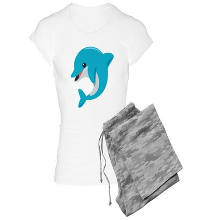 CafePress - Dolphin Pajamas - Women s Light Pajamas