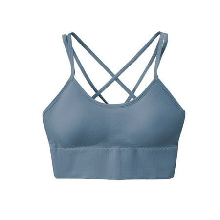 GaThRRgYP Bras for Women Clearance Women Seamless Sports Bra Wirefree Yoga Bra with Removable Pads
GaThRRgYP Bras for Women Clearance Women Seamless Sports Bra Wirefree Yoga Bra with Removable Pads