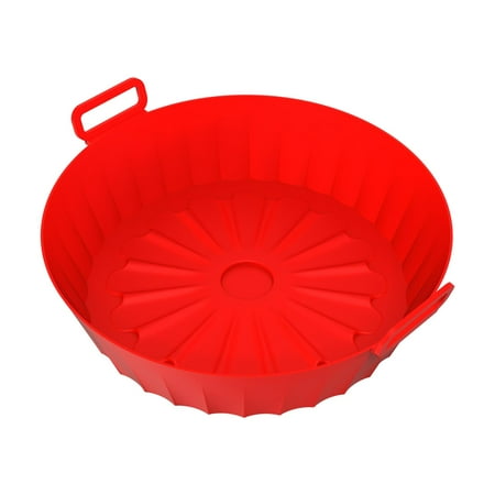 Younar Air Fryer Silicone Liners | Silicone Reusable Tray for Air Fryer | Replacement for Flammable Parchment Liner 6.8 inch Silicone Liners for Air Fryer Oven Accessories Heat Resistant 
Younar Air Fryer Silicone Liners | Silicone Reusable Tray for Air Fryer | Replacement for Flammable Parchment Liner 6.8 inch Silicone Liners for Air Fryer Oven Accessories Heat Resistant