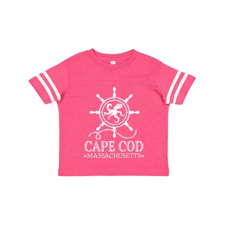 Inktastic Cape Cod Massachusetts Nautical Gift Toddler Boy or Toddler Girl T-Shirt