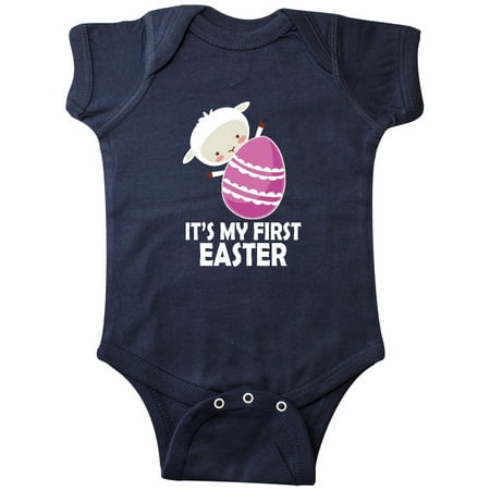 Inktastic Babys First Easter Outfit Girl Gift Baby Girl Bodysuit 
Inktastic Babys First Easter Outfit Girl Gift Baby Girl Bodysuit