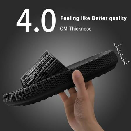 QWZNDZGR Women Thick Platform Cloud Slippers Summer Beach EVA Soft Sole Slides Sandals Leisure Men Ladies Indoor Bathroom Anti-Slip Shoes
QWZNDZGR Women Thick Platform Cloud Slippers Summer Beach EVA Soft Sole Slides Sandals Leisure Men Ladies Indoor Bathroom Anti-Slip Shoes