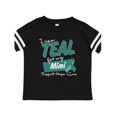 Inktastic I Wear Teal for My Mimi-Support Hope Cure Gift Toddler Boy or Toddler Girl T-Shirt
Inktastic I Wear Teal for My Mimi-Support Hope Cure Gift Toddler Boy or Toddler Girl T-Shirt