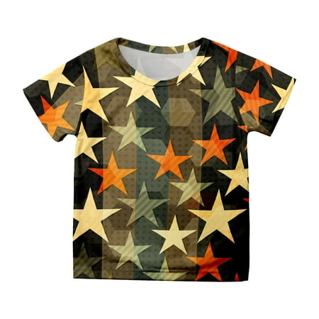 ZMHEGW Summer Toddler Boys Girls Independence Day Short Sleeve Prints T Shirt Tops Clothes
ZMHEGW Summer Toddler Boys Girls Independence Day Short Sleeve Prints T Shirt Tops Clothes