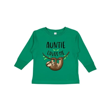 Inktastic Auntie Loves Me Cute Sloth and Baby Boys or Girls Long Sleeve Toddler T-Shirt
Inktastic Auntie Loves Me Cute Sloth and Baby Boys or Girls Long Sleeve Toddler T-Shirt