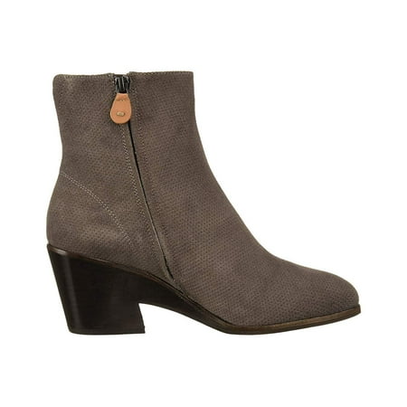 Gentle Souls by Kenneth Cole Blaise Wedge Bootie Concrete Suede