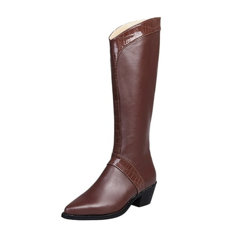 Wesracia Boots For Women Winter Boots Pointed Autumn Shoes Solid Fashionable Boots Comfortable Women s Heel Thick Winter Color Women s Boots
Wesracia Boots For Women Winter Boots Pointed Autumn Shoes Solid Fashionable Boots Comfortable Women s Heel Thick Winter Color Women s Boots