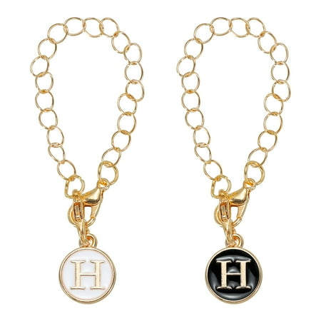 Letter Charm Accessories for Tumbler Cup 2 Pack Initial Name ID Letter H Handle Charm White Black
Letter Charm Accessories for Tumbler Cup 2 Pack Initial Name ID Letter H Handle Charm White Black