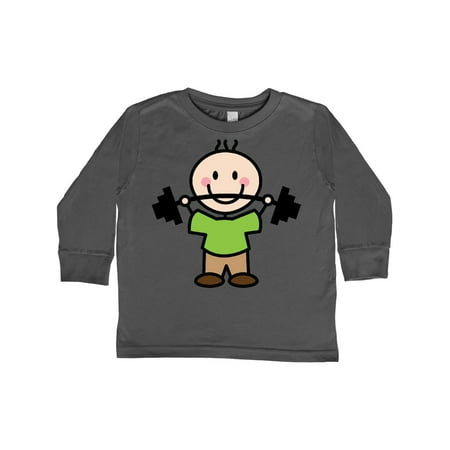Inktastic Weightlifting Boy Weightlifter Exercise Gift Toddler Boy Girl Long Sleeve T-Shirt
Inktastic Weightlifting Boy Weightlifter Exercise Gift Toddler Boy Girl Long Sleeve T-Shirt