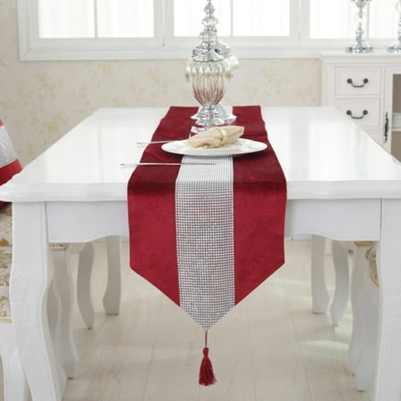 Modern Table Runner Flannel Rhinestones Marriage Runners Chirstmas Decoration Purple Golden Table Runner
Modern Table Runner Flannel Rhinestones Marriage Runners Chirstmas Decoration Purple Golden Table Runner