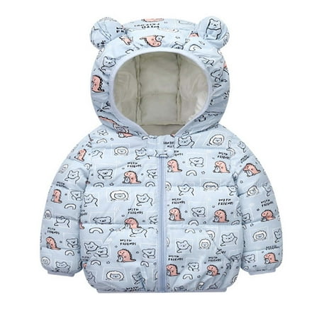 Dezsed Baby Boys Girls Winter Coats Clearance Kids Baby Boy Winter Jacket Cotton Windproof Warm Winter Coats Cute Printed Hooded Coats 2-3 Years Light Blue
Dezsed Baby Boys Girls Winter Coats Clearance Kids Baby Boy Winter Jacket Cotton Windproof Warm Winter Coats Cute Printed Hooded Coats 2-3 Years Light Blue
