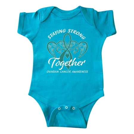 Inktastic Ovarian Cancer Awareness Staying Strong Together Gift Baby Boy or Baby Girl Bodysuit
Inktastic Ovarian Cancer Awareness Staying Strong Together Gift Baby Boy or Baby Girl Bodysuit