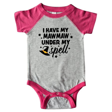 Inktastic I Have My Mawmaw Under My Spell with Cute Witch Hat Gift Baby Boy or Baby Girl Bodysuit
Inktastic I Have My Mawmaw Under My Spell with Cute Witch Hat Gift Baby Boy or Baby Girl Bodysuit