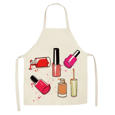 1Pcs Kitchen Apron Nail Polish women perfume Printed Sleeveless Cotton Linen Aprons for Men Women Home Cleaning Tools 38x47cm
1Pcs Kitchen Apron Nail Polish women perfume Printed Sleeveless Cotton Linen Aprons for Men Women Home Cleaning Tools 38x47cm