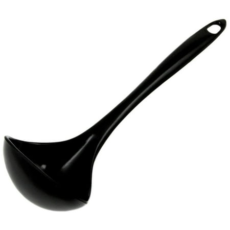 Chef Craft 10.5 Long Melamine Serving & Cooking Ladle - Dishwasher Safe Soup Spoon - Black
Chef Craft 10.5 Long Melamine Serving & Cooking Ladle - Dishwasher Safe Soup Spoon - Black