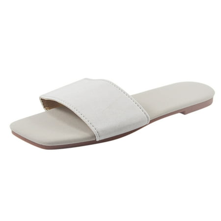 Inkach Women Beach Breathable Solid Color Sandals Home Slipper Flip-Flops Flat Shoes
Inkach Women Beach Breathable Solid Color Sandals Home Slipper Flip-Flops Flat Shoes
