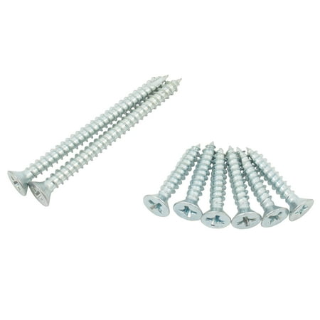 Large Door Screw Pack #9 x 2-1/4 (2-Pack) and #9 x 1 (6-Pack) Satin Chrome by Stone Harbor Hardware
Large Door Screw Pack #9 x 2-1/4 (2-Pack) and #9 x 1 (6-Pack) Satin Chrome by Stone Harbor Hardware