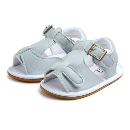 Baby Boys Girls Sandals Rubber Sole Outdoor First Walker Toddler Girls Boys Summer Shoes
Baby Boys Girls Sandals Rubber Sole Outdoor First Walker Toddler Girls Boys Summer Shoes