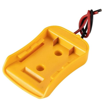 for Wheels Battery Adapter for 20V Battery 18V Dock Connector with 12 Gauge Wire for Robotics
for Wheels Battery Adapter for 20V Battery 18V Dock Connector with 12 Gauge Wire for Robotics