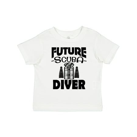 Inktastic Future Scuba Diver Gift Toddler Boy or Toddler Girl T-Shirt