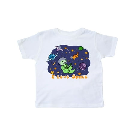 Inktastic I Love Space Cute Dinos and Planets Gift Toddler Boy or Toddler Girl T-Shirt
Inktastic I Love Space Cute Dinos and Planets Gift Toddler Boy or Toddler Girl T-Shirt