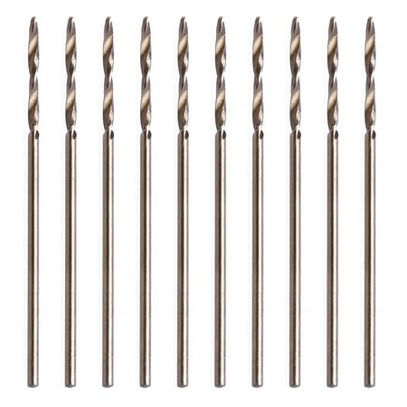 High Speed Steel Mini Drill Bits Nonferrous Metal for Drilling Holes in Alloy Steel cast Iron and Hard Plastics 10pcs
High Speed Steel Mini Drill Bits Nonferrous Metal for Drilling Holes in Alloy Steel cast Iron and Hard Plastics 10pcs