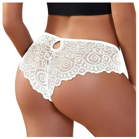 KDDYLITQ Stretch Comfort Hipster Panties for Women Lace Underwear Low Rise Invisible Seamless Bikini White L
KDDYLITQ Stretch Comfort Hipster Panties for Women Lace Underwear Low Rise Invisible Seamless Bikini White L