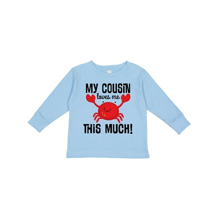 Inktastic My Cousin Loves Me Boys Gift Toddler Boy or Toddler Girl Long Sleeve T-Shirt
Inktastic My Cousin Loves Me Boys Gift Toddler Boy or Toddler Girl Long Sleeve T-Shirt