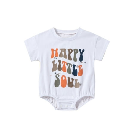 allshope Baby Girls Boys Romper Short Sleeve Crew Neck Letters Print Summer Bodysuit for Casual Daily
allshope Baby Girls Boys Romper Short Sleeve Crew Neck Letters Print Summer Bodysuit for Casual Daily