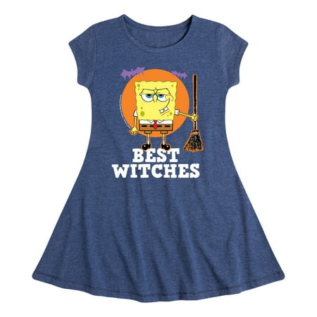 SpongeBob SquarePants - Best Witches - Toddler And Youth Girls Fit And Flare Dress
SpongeBob SquarePants - Best Witches - Toddler And Youth Girls Fit And Flare Dress