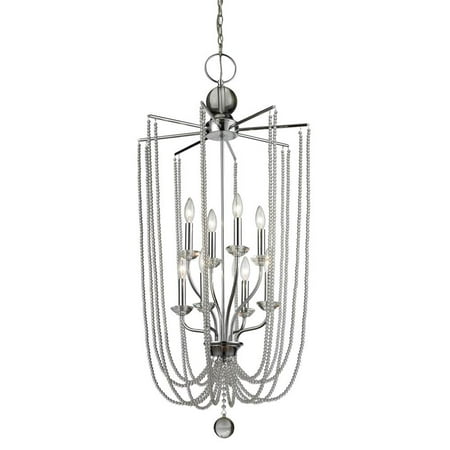 Z-Lite 429-8C Serenade 8 Light Pendant - Chrome
