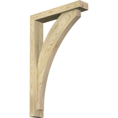 4 W x 20 D x 32 H Thorton Block Rough Sawn Bracket w/ Offset Brace Douglas Fir
4 W x 20 D x 32 H Thorton Block Rough Sawn Bracket w/ Offset Brace Douglas Fir
