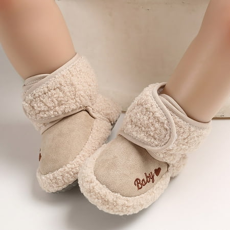 JIKNTTR Warm Fur Baby Boots Toddler Snow Boots Warm Shoes Soft Comfortable Boots Toddler Warming Shoes Snow Boots For Baby Girls Stylish Ankle Walking Boots
JIKNTTR Warm Fur Baby Boots Toddler Snow Boots Warm Shoes Soft Comfortable Boots Toddler Warming Shoes Snow Boots For Baby Girls Stylish Ankle Walking Boots