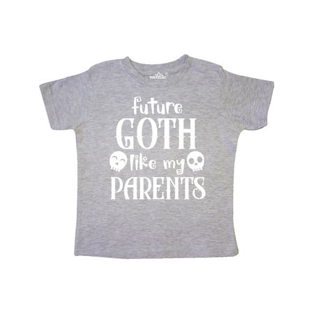 Inktastic Future Goth Like my Parents with Skulls Gift Toddler Boy or Toddler Girl T-Shirt
Inktastic Future Goth Like my Parents with Skulls Gift Toddler Boy or Toddler Girl T-Shirt