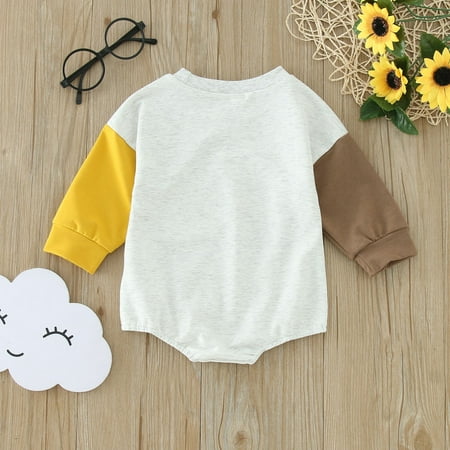 Quealent Baby Romper Boys Newborn Baby Boy Long Sleeve Outfit for Fall Winter Gray 0-3 Months
Quealent Baby Romper Boys Newborn Baby Boy Long Sleeve Outfit for Fall Winter Gray 0-3 Months