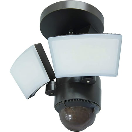 IQ America LM1811 Motion Security Flood Light 1100 Lumen LED Outdoor Weatherproof Motion Sensor 180 Degree 50 Detection Wall Eave or Soffit Universal Swivel Mount Shed Storage Attic Workshop Garage
IQ America LM1811 Motion Security Flood Light 1100 Lumen LED Outdoor Weatherproof Motion Sensor 180 Degree 50 Detection Wall Eave or Soffit Universal Swivel Mount Shed Storage Attic Workshop Garage