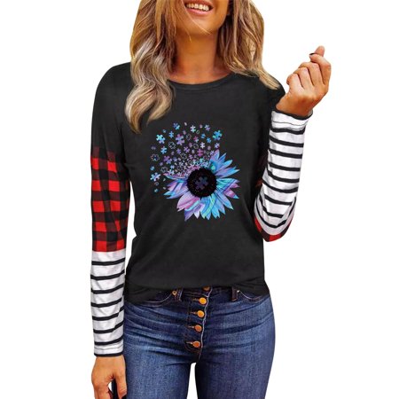 Qufokar Underscrub Shirts for Women Basics Running Shirt Women Womens Fashion Top Long Sleeve Casual Round Neck Long Sleeve Top T Shirt
Qufokar Underscrub Shirts for Women Basics Running Shirt Women Womens Fashion Top Long Sleeve Casual Round Neck Long Sleeve Top T Shirt