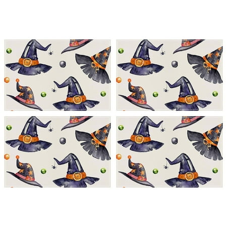 Ygxbm Halloween Lights Kitchen Mat Halloween Placemats Set of 4 12X18 Inch Funny Table Mat Non Slip and Washable Linen Place Mat for Home Party Decoration Rollback
Ygxbm Halloween Lights Kitchen Mat Halloween Placemats Set of 4 12X18 Inch Funny Table Mat Non Slip and Washable Linen Place Mat for Home Party Decoration Rollback