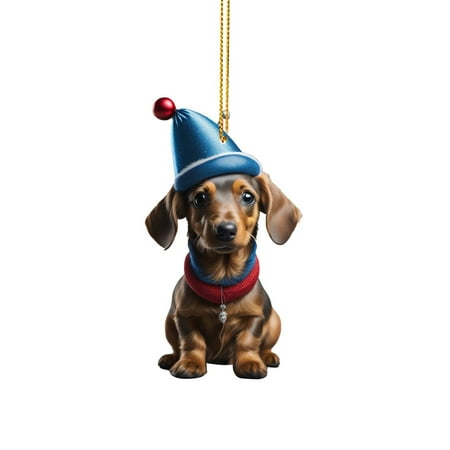 2D Acrylic Cartoon Funny Christmas Blue Dog Christmas Tree Pendant Acrylic Christmas Cartoon Cute Blue Christmas Hat Dog Double Printing 2D White Elephant Pendant 1PC Teal Garland Beads Mini Garland
2D Acrylic Cartoon Funny Christmas Blue Dog Christmas Tree Pendant Acrylic Christmas Cartoon Cute Blue Christmas Hat Dog Double Printing 2D White Elephant Pendant 1PC Teal Garland Beads Mini Garland