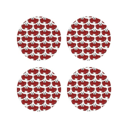 Pofeuu Cute Red Crab Print Coasters for Drinks 4Pack PU Leather Coasters Bar Drink Coasters for Tabletop Protection Furniture from Damage-Round Shape
Pofeuu Cute Red Crab Print Coasters for Drinks 4Pack PU Leather Coasters Bar Drink Coasters for Tabletop Protection Furniture from Damage-Round Shape