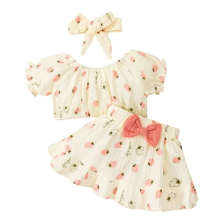 HIBRO Baby Print Girls Spring Summer Fall Short Sleeve Floral Tops Tshirt Skirts Headbalnds Outfits Clothes Toddler Scrunchy Baby Boy Outfits about Mommy
HIBRO Baby Print Girls Spring Summer Fall Short Sleeve Floral Tops Tshirt Skirts Headbalnds Outfits Clothes Toddler Scrunchy Baby Boy Outfits about Mommy